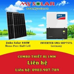 Tấm pin năng lượng mặt trời JINKO 440W