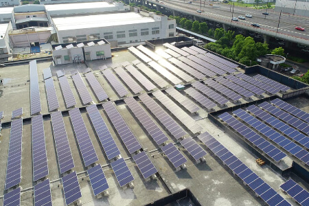 Dự án thương mại sử dụng pin mysolar