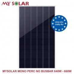 Tấm pin năng lượng mặt trời Mysolar 640-660W
