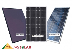 So sánh 2 tấm pin năng lượng mặt trời Mono và Poly