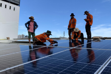 Công trình pin Mysolar tại quận 7
