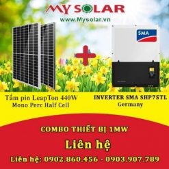 Tấm pin năng lượng mặt trời LEAPTON 440W
