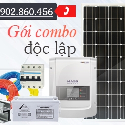 Trọn bộ hệ thống điện năng lượng mặt trời độc lập